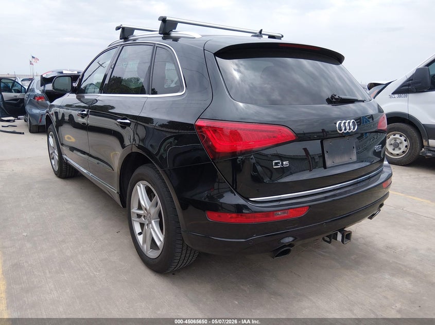 2016 Audi Q5 VIN WA1L2AFP1GA130417 IAAI salvage auction — SUSPENSION, Salvage (Texas), sold $5,200 on 2026-07-08 (photo 3)