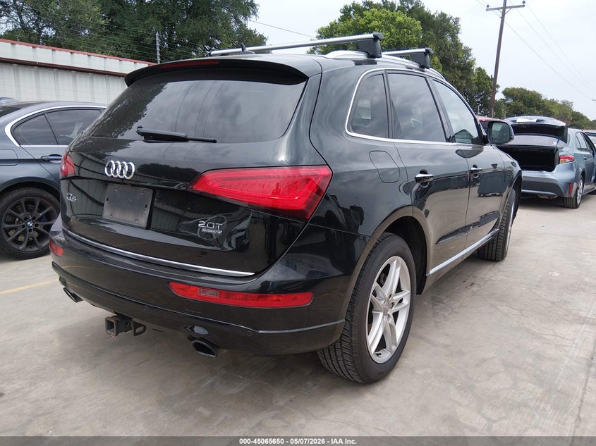 2016 Audi Q5 VIN WA1L2AFP1GA130417 IAAI salvage auction — SUSPENSION, Salvage (Texas), sold $5,200 on 2026-07-08 (photo 4)