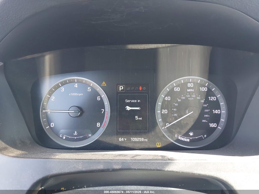 2015 Hyundai Sonata VIN 5NPE34AF6FH255206 IAAI salvage auction — RIGHT FRONT, Clear (Oklahoma), sold $2,600 on 2026-07-29 (photo 7)