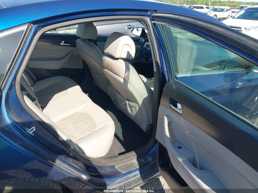 2015 Hyundai Sonata VIN 5NPE34AF6FH255206 IAAI salvage auction — RIGHT FRONT, Clear (Oklahoma), sold $2,600 on 2026-07-29 (photo 8)
