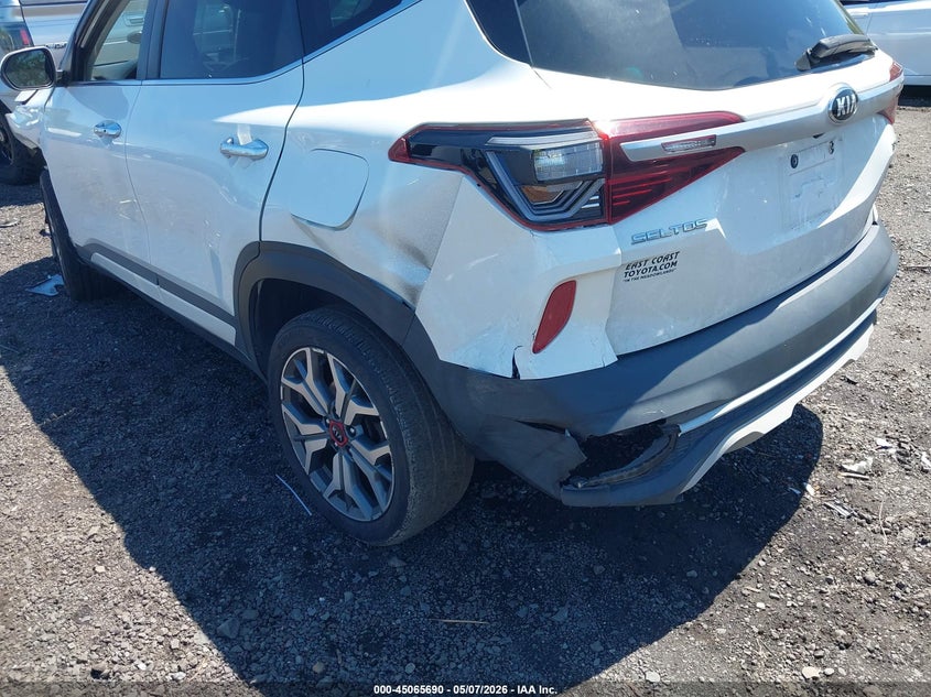 2021 Kia Seltos VIN KNDETCA21M7126847 IAAI salvage auction — FRONT END, Salvage (New Jersey), sold $3,000 on 2026-07-06 (photo 6)