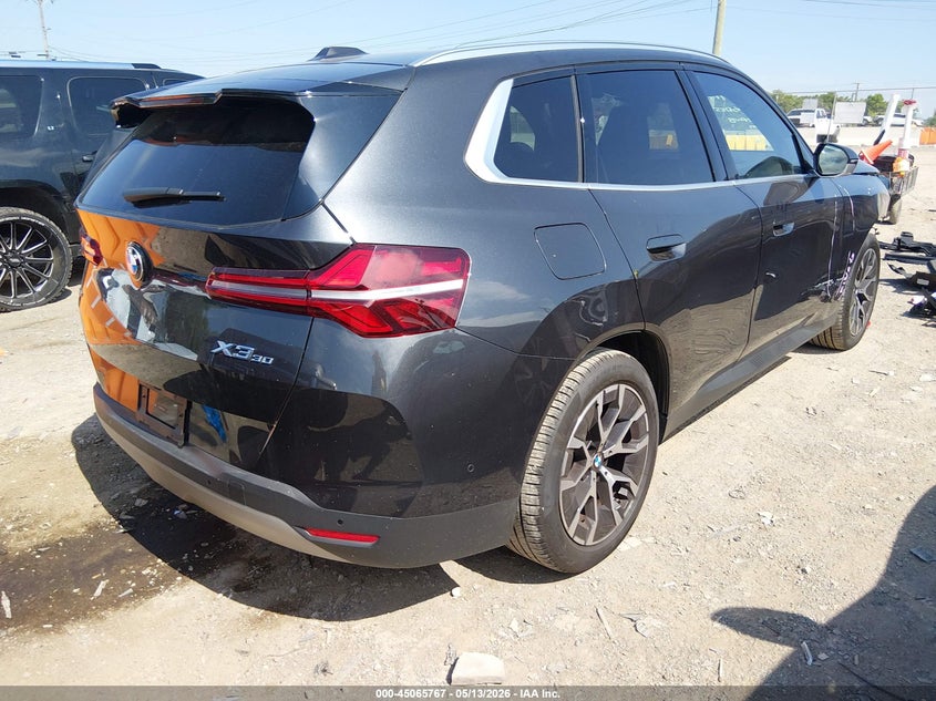2025 BMW X3 VIN 5UX53GP06S9017233 IAAI salvage auction — FRONT END, Clear (Tennessee), sold $22,250 on 2026-07-23 (photo 4)