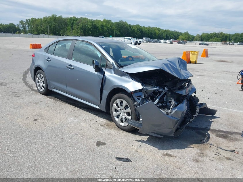 2021 Toyota Corolla VIN 5YFEPMAE8MP261780 IAAI salvage auction — FRONT END, Salvage (Indiana), sold $2,425 on 2026-07-09 (photo 1)