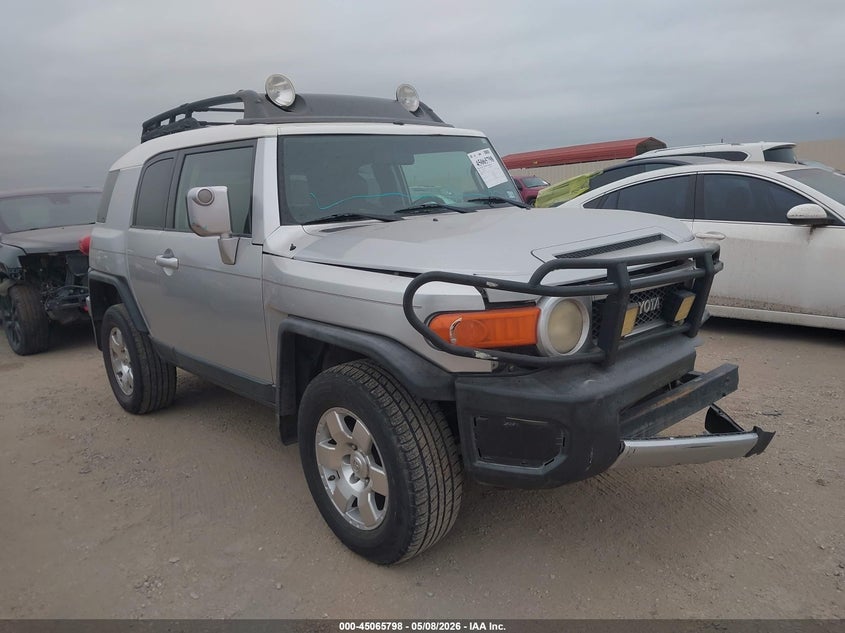 2008 Toyota Fj cruiser VIN JTEBU11F480103614 IAAI salvage auction — FRONT END, Original (Texas), sold $5,300 on 2026-07-27 (photo 1)