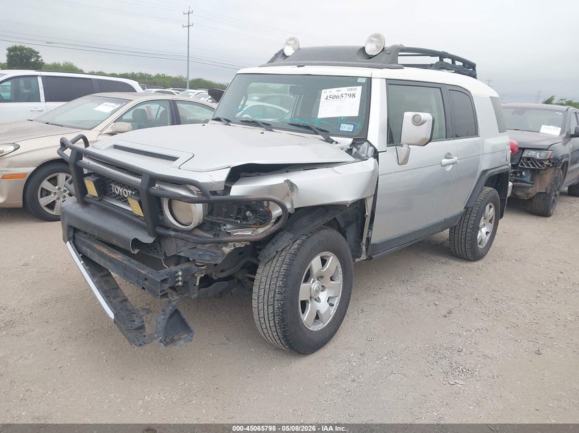 2008 Toyota Fj cruiser VIN JTEBU11F480103614 IAAI salvage auction — FRONT END, Original (Texas), sold $5,300 on 2026-07-27 (photo 2)