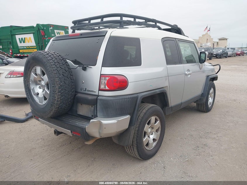 2008 Toyota Fj cruiser VIN JTEBU11F480103614 IAAI salvage auction — FRONT END, Original (Texas), sold $5,300 on 2026-07-27 (photo 4)