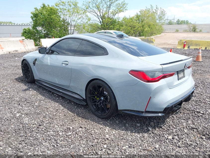 2022 BMW M4 VIN WBS43AZ02NCK97076 IAAI salvage auction — FRONT END, Mv-907A (New York), sold $38,575 on 2026-07-06 (photo 3)