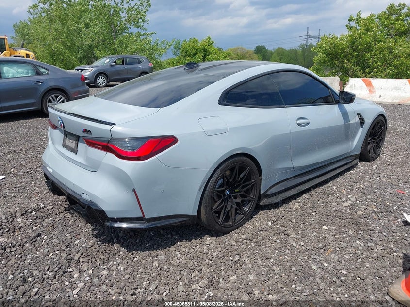 2022 BMW M4 VIN WBS43AZ02NCK97076 IAAI salvage auction — FRONT END, Mv-907A (New York), sold $38,575 on 2026-07-06 (photo 4)