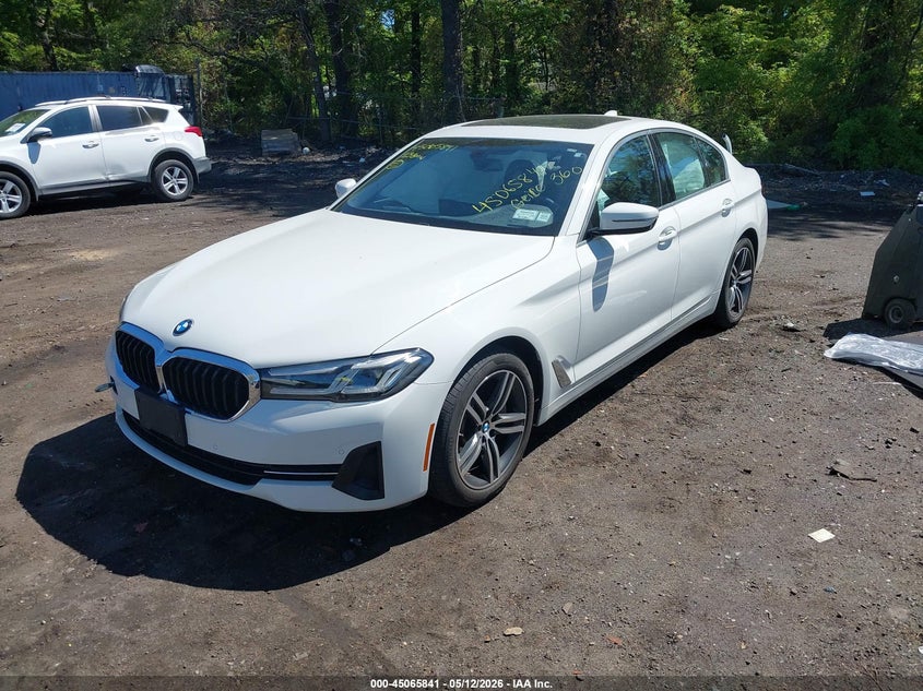 2023 BMW 5er VIN WBA13BJ00PWY23909 IAAI salvage auction — REAR END, Mv-907A (New York), sold $7,100 on 2026-07-28 (photo 2)