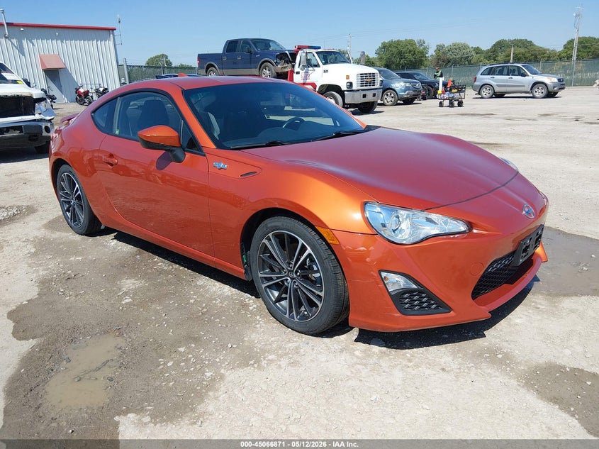 2015 Scion Fr-s VIN JF1ZNAA12F8708949 IAAI salvage auction — WATER/FLOOD, Salvage (Kansas), sold $3,050 on 2026-07-24 (photo 1)