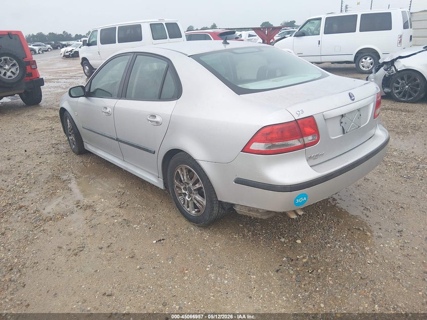 2006 Saab 9-3 VIN YS3FD49Y861027957 IAAI salvage auction — MECHANICAL, Clear (Alabama), sold $100 on 2026-08-04 (photo 3)