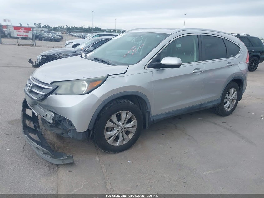 2012 Honda Cr-v VIN JHLRM4H77CC001382 IAAI salvage auction — FRONT END, Salvage (Texas), sold $3,000 on 2026-07-09 (photo 2)