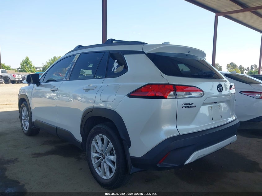 2022 Toyota Corolla cross VIN 7MUBAAAG3NV013861 IAAI salvage auction — FRONT END, Salvage (California), sold $7,800 on 2026-07-21 (photo 3)