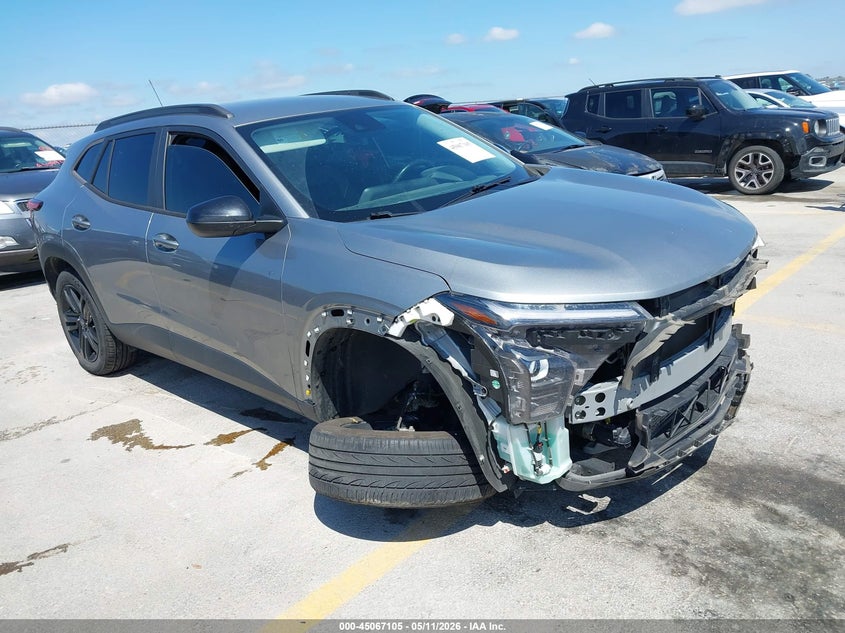 2024 Chevrolet Trax VIN KL77LKE22RC032081 IAAI salvage auction — FRONT END, Original (Texas), sold $4,500 on 2026-07-16 (photo 1)