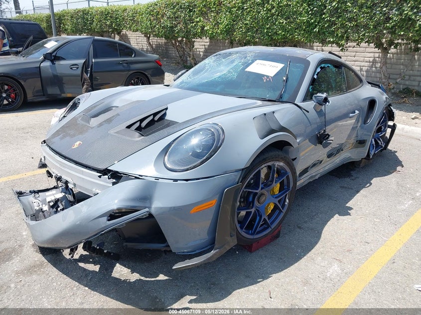 2025 Porsche 911 VIN WP0AF2A98SS279703 IAAI salvage auction — ROLLOVER, Salvage (California), sold $61,500 on 2026-07-21 (photo 2)