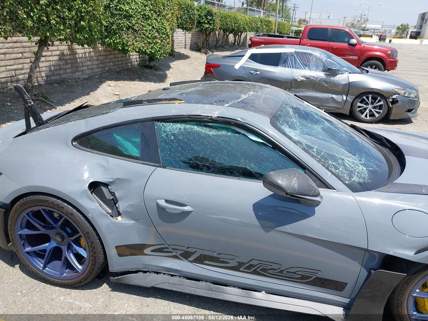 2025 Porsche 911 VIN WP0AF2A98SS279703 IAAI salvage auction — ROLLOVER, Salvage (California), sold $61,500 on 2026-07-21 (photo 6)