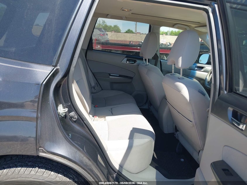2011 Subaru Forester VIN JF2SHBCC5BH746372 IAAI salvage auction — HAIL, Clear (Missouri), sold $325 on 2026-07-20 (photo 8)