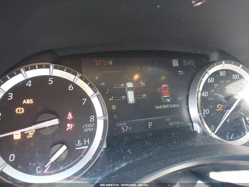 2022 Toyota Highlander VIN 5TDGZRBH1NS178256 IAAI salvage auction — FRONT END, Salvage (Indiana), sold $11,650 on 2026-07-08 (photo 7)