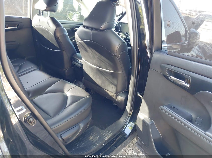 2022 Toyota Highlander VIN 5TDGZRBH1NS178256 IAAI salvage auction — FRONT END, Salvage (Indiana), sold $11,650 on 2026-07-08 (photo 8)