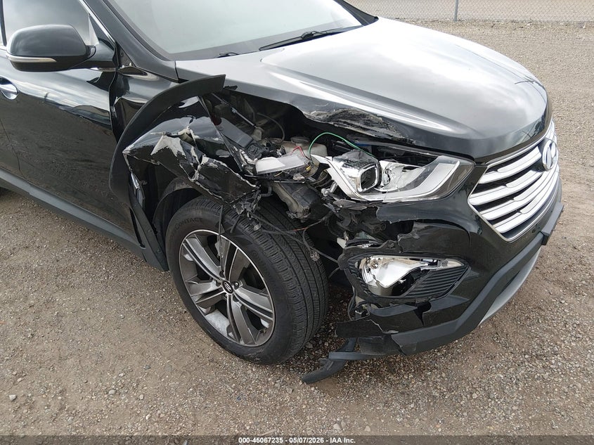 2013 Hyundai Santa fe VIN KM8SRDHF5DU032855 IAAI salvage auction — RIGHT FRONT, Salvage (Illinois), sold $1,125 on 2026-07-15 (photo 6)