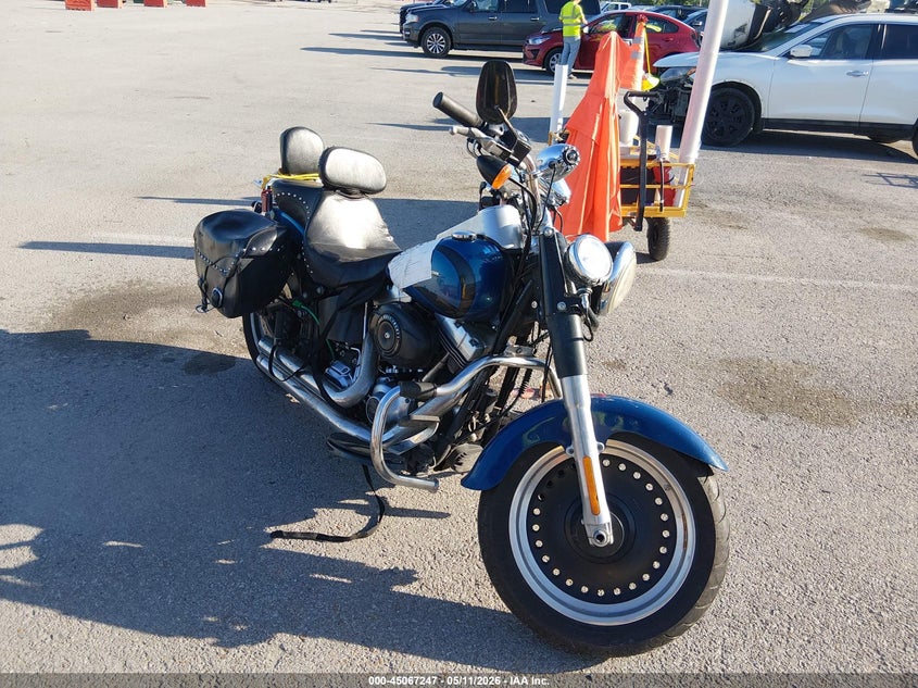 2014 Harley-davidson Fat boy VIN 1HD1JNV15EB047700 IAAI salvage auction — ALL OVER, Salvage (Illinois), sold $1,950 on 2026-08-01 (photo 1)