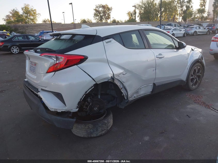 2018 Toyota C-hr VIN JTNKHMBX6J1008274 IAAI salvage auction — RIGHT SIDE, Salvage Certificate (California), sold $3,550 on 2026-07-31 (photo 4)