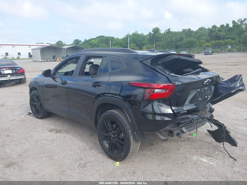 2024 Chevrolet Trax VIN KL77LKE26RC086824 IAAI salvage auction — REAR END, Certificate Of Destruction (Florida), sold $7,200 on 2026-07-10 (photo 3)