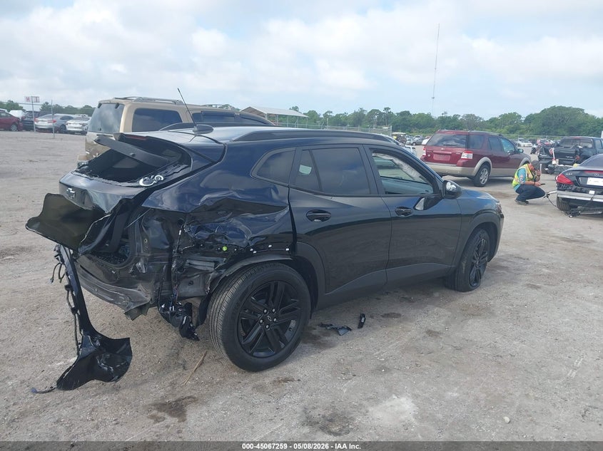 2024 Chevrolet Trax VIN KL77LKE26RC086824 IAAI salvage auction — REAR END, Certificate Of Destruction (Florida), sold $7,200 on 2026-07-10 (photo 4)