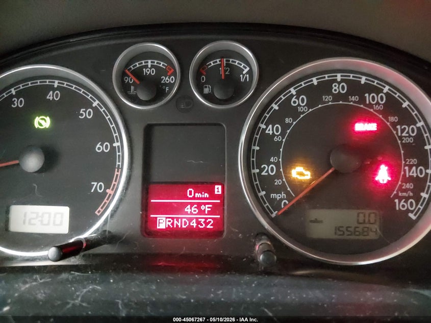 2005 Volkswagen Passat VIN WVWDD63B65E008572 IAAI salvage auction — NORMAL WEAR, Original (Alaska), sold $100 on 2026-07-17 (photo 7)