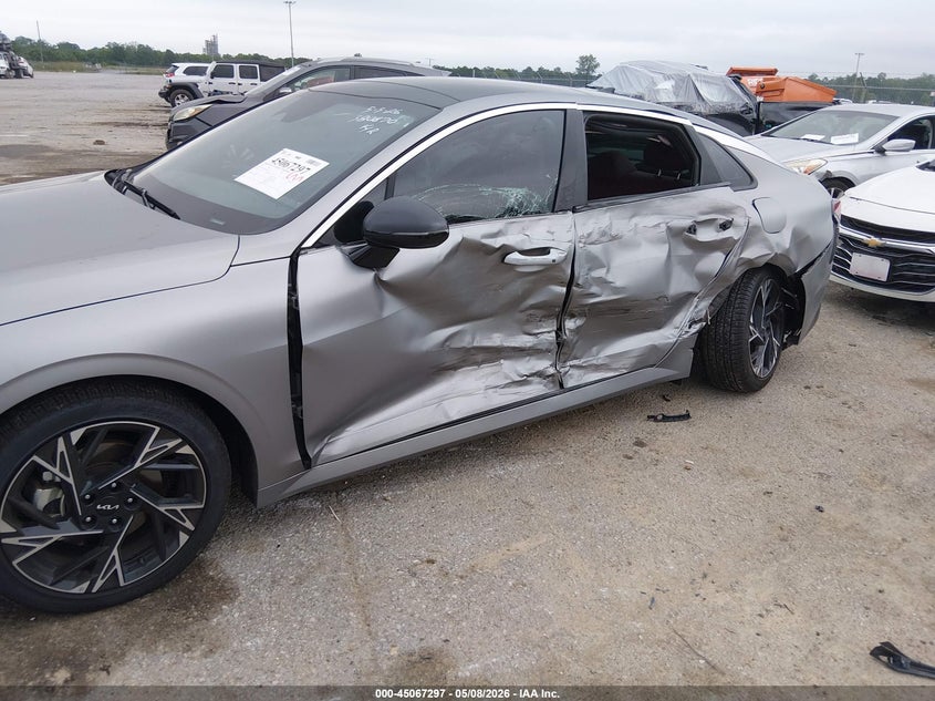2025 Kia K5 VIN KNAG64J76S5380870 IAAI salvage auction — LEFT SIDE, Salvage (Louisiana), sold $7,700 on 2026-07-28 (photo 6)