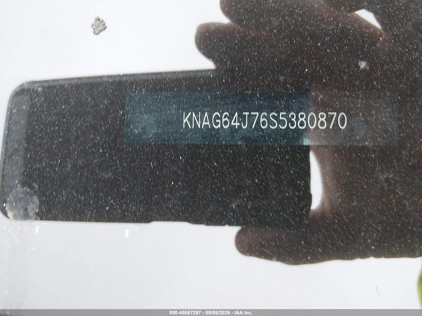 2025 Kia K5 VIN KNAG64J76S5380870 IAAI salvage auction — LEFT SIDE, Salvage (Louisiana), sold $7,700 on 2026-07-28 (photo 9)