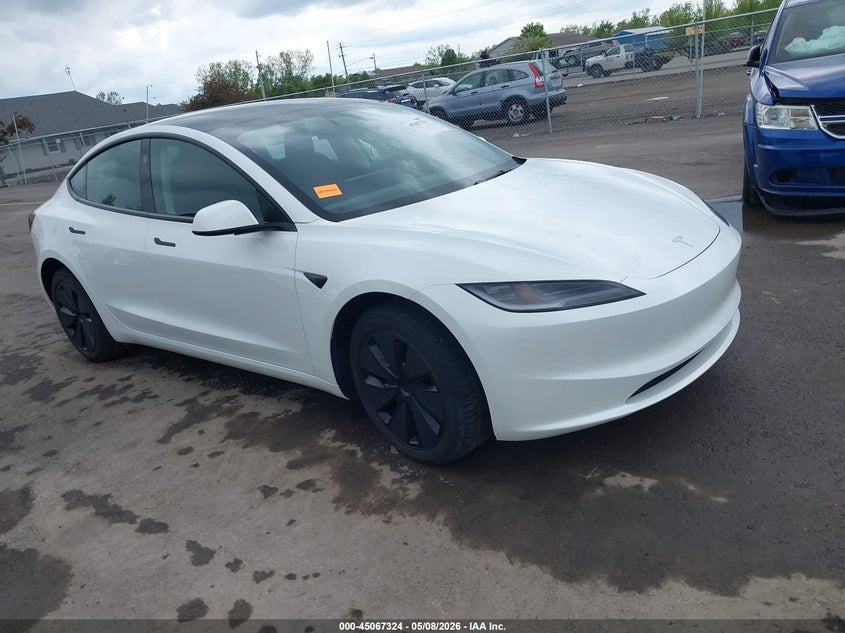 2025 Tesla Model 3 VIN 5YJ3E1EB9SF061060 IAAI salvage auction — HAIL, Salvage (Ohio), sold $21,250 on 2026-07-07 (photo 1)