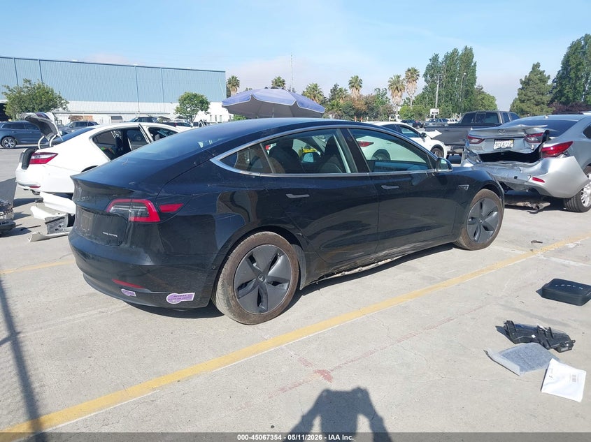 2018 Tesla Model 3 VIN 5YJ3E1EB1JF127910 IAAI salvage auction — FRONT END, Salvage (California), sold $4,550 on 2026-07-29 (photo 4)
