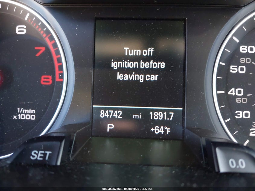2014 Audi A4 VIN WAUFFAFL5EN022132 IAAI salvage auction — FRONT END, Clear (Wisconsin), sold $2,200 on 2026-07-14 (photo 7)