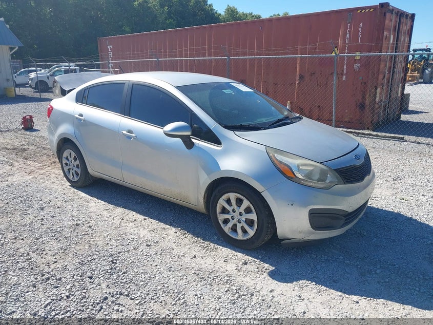 2015 Kia Rio VIN KNADM4A32F6451410 IAAI salvage auction — REAR END, Salvage (Kentucky), sold $300 on 2026-07-28 (photo 1)
