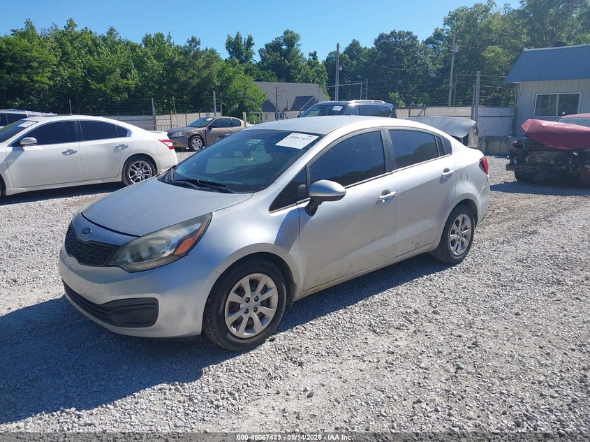 2015 Kia Rio VIN KNADM4A32F6451410 IAAI salvage auction — REAR END, Salvage (Kentucky), sold $300 on 2026-07-28 (photo 2)