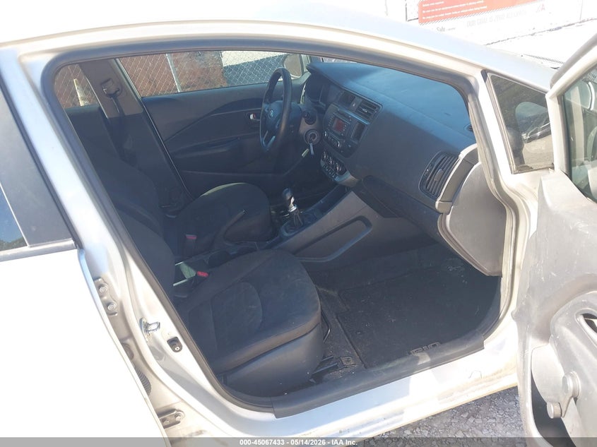 2015 Kia Rio VIN KNADM4A32F6451410 IAAI salvage auction — REAR END, Salvage (Kentucky), sold $300 on 2026-07-28 (photo 5)