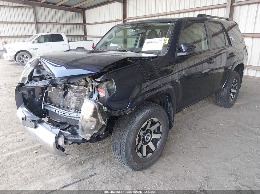 2019 Toyota 4runner VIN JTEBU5JR3K5678413 IAAI salvage auction — FRONT END, Salvage (Nebraska), sold $7,300 on 2026-07-16 (photo 2)