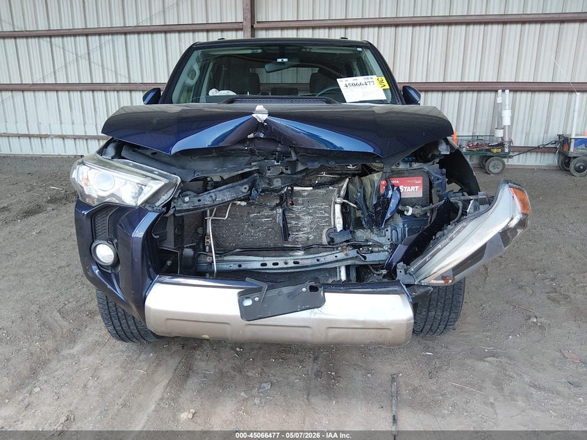 2019 Toyota 4runner VIN JTEBU5JR3K5678413 IAAI salvage auction — FRONT END, Salvage (Nebraska), sold $7,300 on 2026-07-16 (photo 6)
