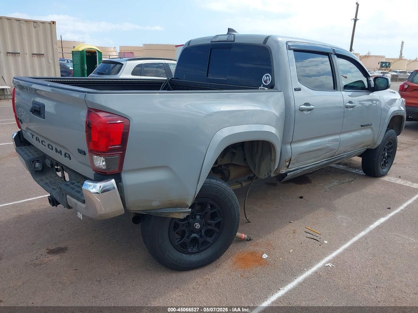 2019 Toyota Tacoma VIN 3TMCZ5AN7KM237921 IAAI salvage auction — REAR END, Salvage Title, sold $9,800 on 2026-08-07 (photo 4)