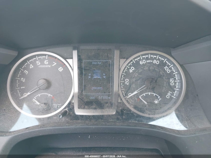 2019 Toyota Tacoma VIN 3TMCZ5AN7KM237921 IAAI salvage auction — REAR END, Salvage Title, sold $9,800 on 2026-08-07 (photo 7)