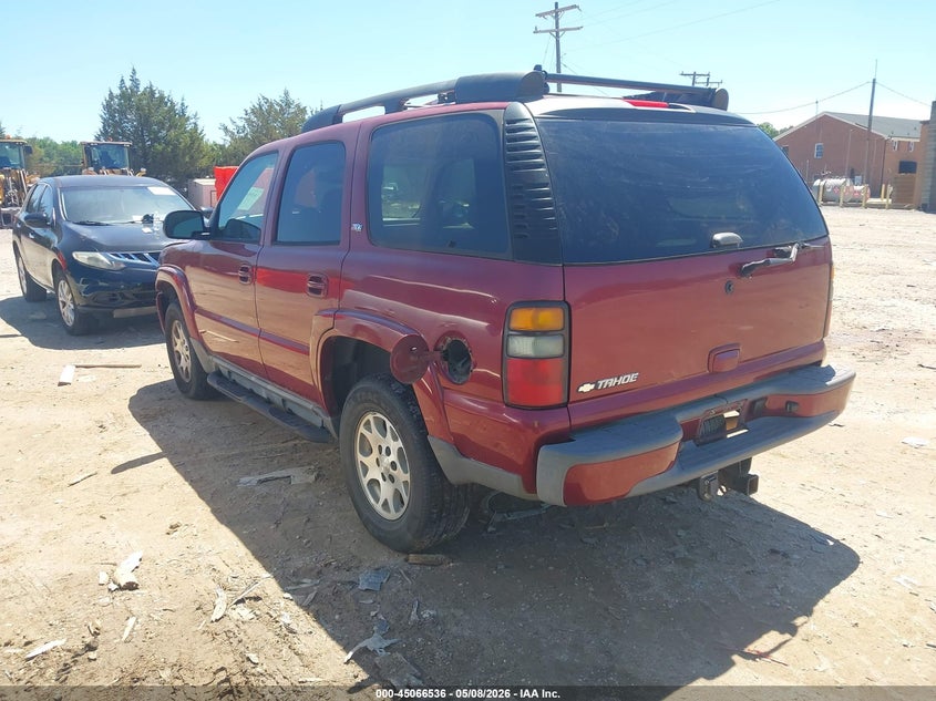 2006 Chevrolet Tahoe VIN 1GNEK13T66R115631 IAAI salvage auction — NORMAL WEAR, Clear-Dealer Only (North Carolina), sold $750 on 2026-07-06 (photo 3)