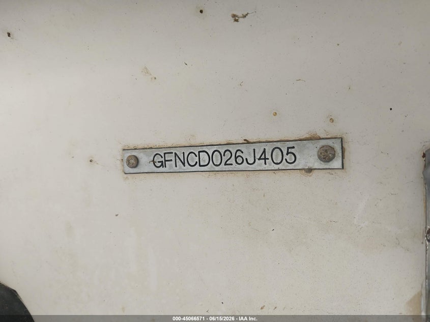 2005 Four winns 298 vista VIN 00000GFNCD026J405 IAAI salvage auction — SIDE, Bill Of Sale (New York), sold $100 on 2026-07-14 (photo 9)