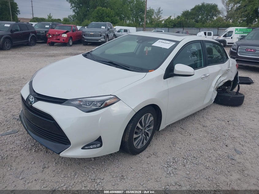 2017 Toyota Corolla VIN 5YFBURHE6HP727310 IAAI salvage auction — LEFT SIDE, Salvage (Ohio), sold $4,550 on 2026-07-08 (photo 2)