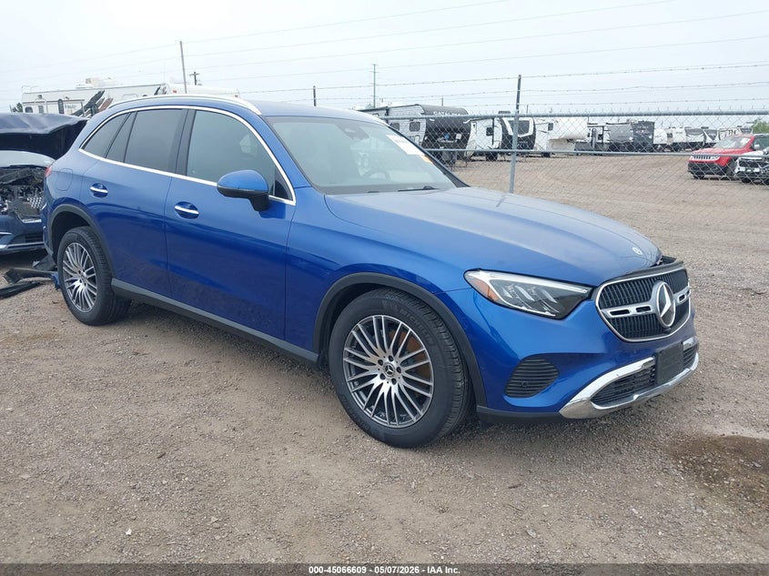 2025 Mercedes-benz Glc VIN W1NKM4GB7SF405874 IAAI salvage auction — FRONT END, Original (Texas), sold $19,000 on 2026-07-21 (photo 1)