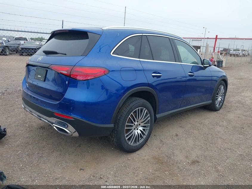 2025 Mercedes-benz Glc VIN W1NKM4GB7SF405874 IAAI salvage auction — FRONT END, Original (Texas), sold $19,000 on 2026-07-21 (photo 4)