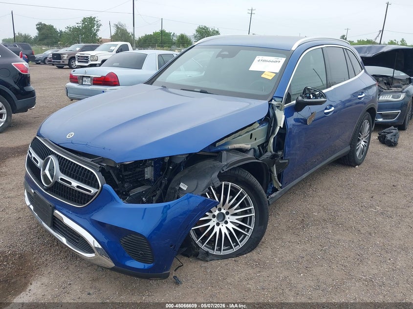 2025 Mercedes-benz Glc VIN W1NKM4GB7SF405874 IAAI salvage auction — FRONT END, Original (Texas), sold $19,000 on 2026-07-21 (photo 6)