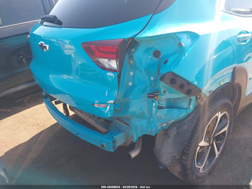 2022 Chevrolet Trailblazer VIN KL79MUSL3NB017555 IAAI salvage auction — REAR END, Clear (Oklahoma), sold $5,200 on 2026-07-22 (photo 6)