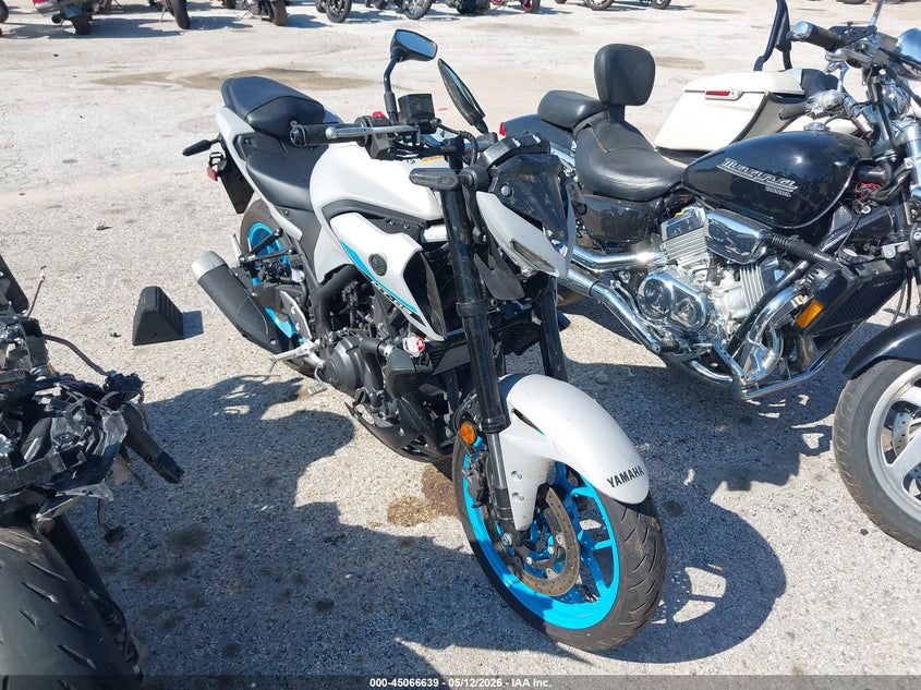 2026 Yamaha VIN MH3RH28EXTK003669 IAAI salvage auction — LEFT SIDE, Salvage (Texas), sold $1,425 on 2026-07-07 (photo 1)
