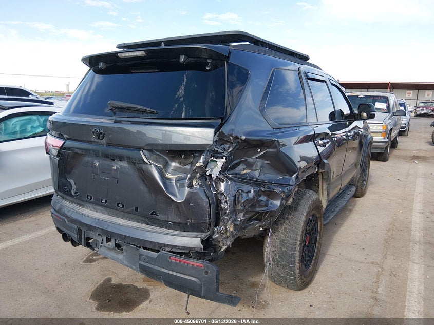 2025 Toyota Sequoia VIN 7SVAAABA0SX062978 IAAI salvage auction — RIGHT REAR, Salvage (New Mexico), sold $39,900 on 2026-08-12 (photo 4)